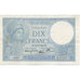 France, 10 Francs, Minerve, 1940, 1940-10-10, SUP+, Fayette:7.16, KM:84