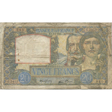 France, 20 Francs, Science et Travail, 1941, 1941-04-03, F(12-15)