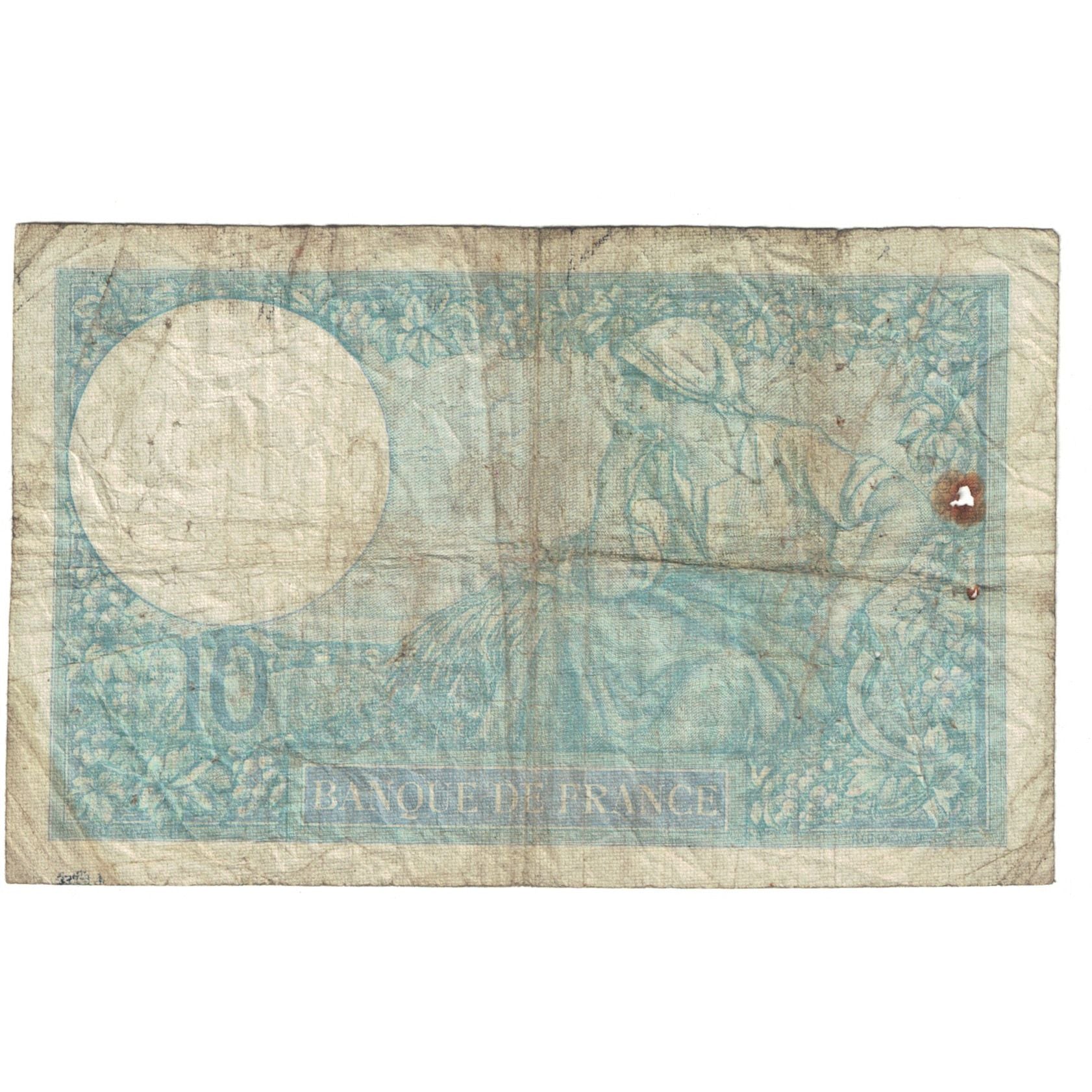 Frankreich, 10 Francs, Minerve, 1940, 1940-09-26, S, Fayette:07.15, KM:84