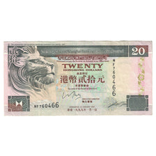 Banknot, Hong Kong, 20 Dollars, 1999, 1999-01-01, KM:201a, AU(55-58)