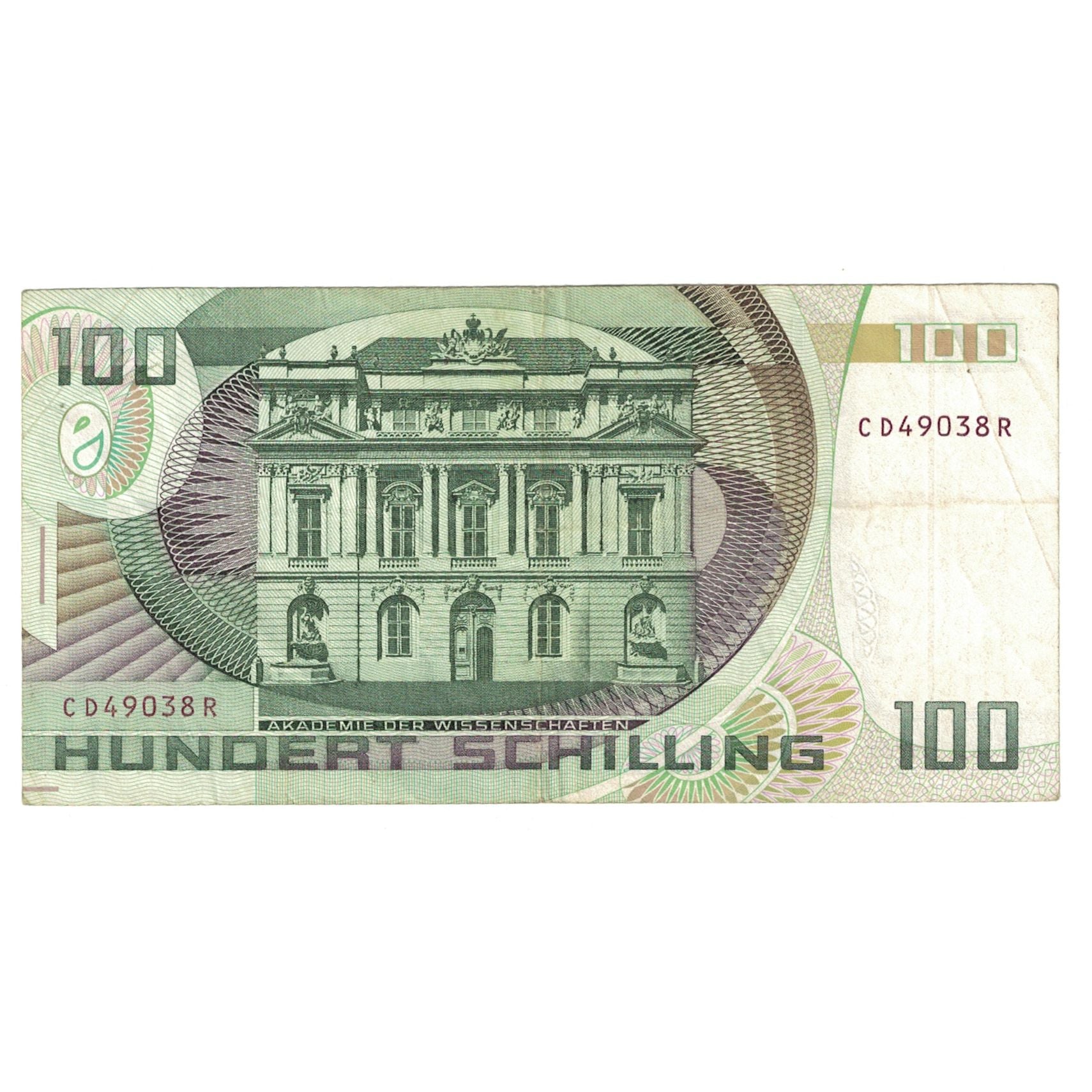 Banknote, Austria, 100 Schilling, 1984, 1984-01-02, KM:150, AU(50-53)