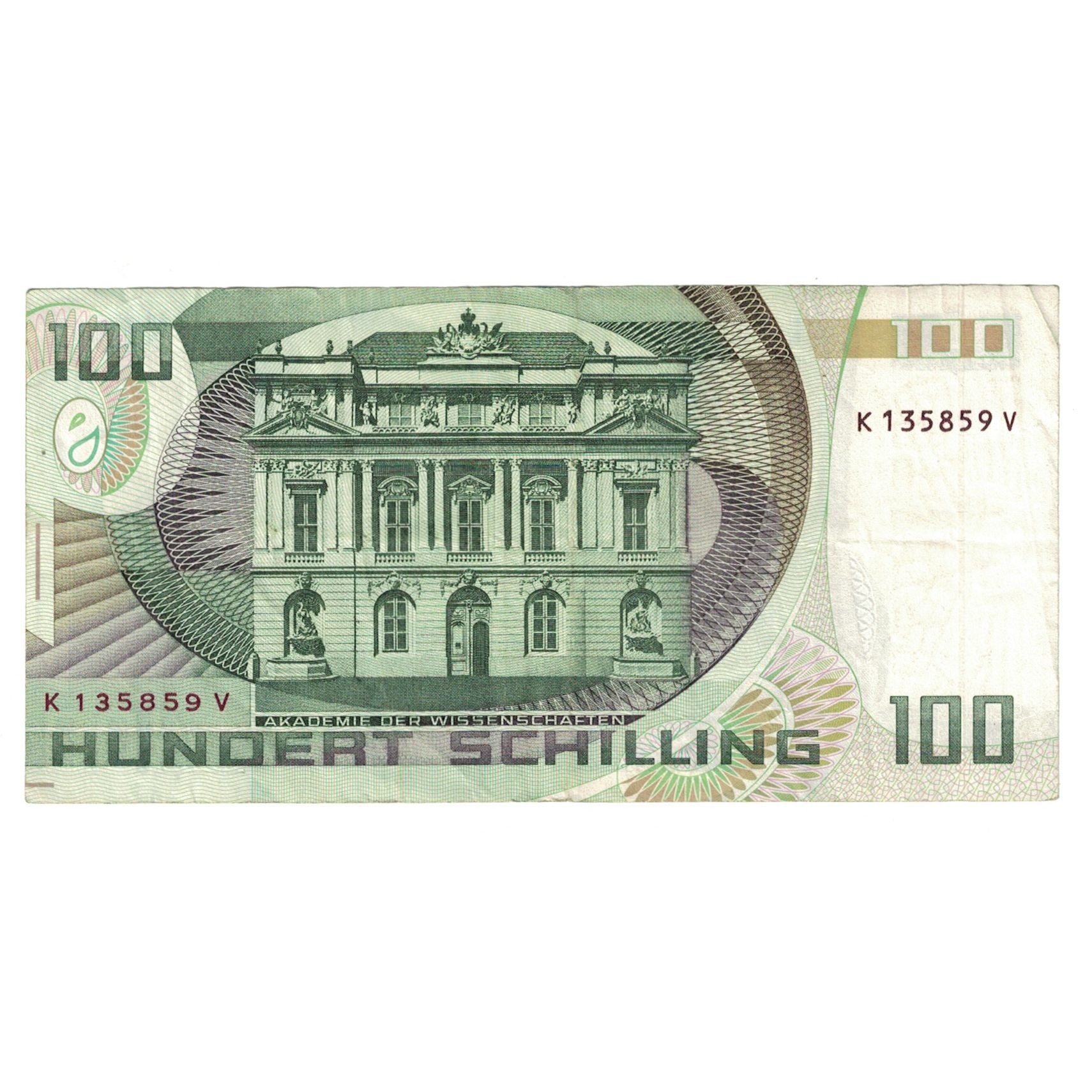 Banknote, Austria, 100 Schilling, 1984, 1984-01-02, KM:150, EF(40-45)