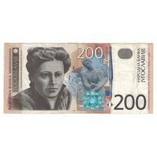Banknote, Yugoslavia, 200 Dinara, 2001, KM:157a, EF(40-45)