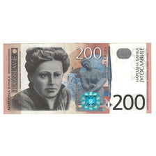 Biljet, Joegoslaviëe, 200 Dinara, 2001, KM:157a, SUP+