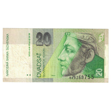 Banknote, Slovakia, 20 Korun, 1999, 1999-07-01, KM:20d, EF(40-45)