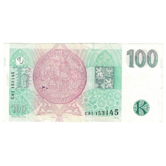 Billet, République Tchèque, 100 Korun, 1997, KM:18, SUP