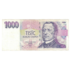Banknote, Czech Republic, 1000 Korun, 1993, KM:8a, EF(40-45)