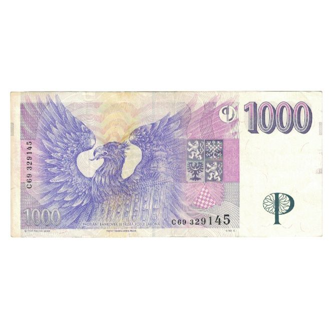 Banknote, Czech Republic, 1000 Korun, 1996, KM:15, AU(50-53)