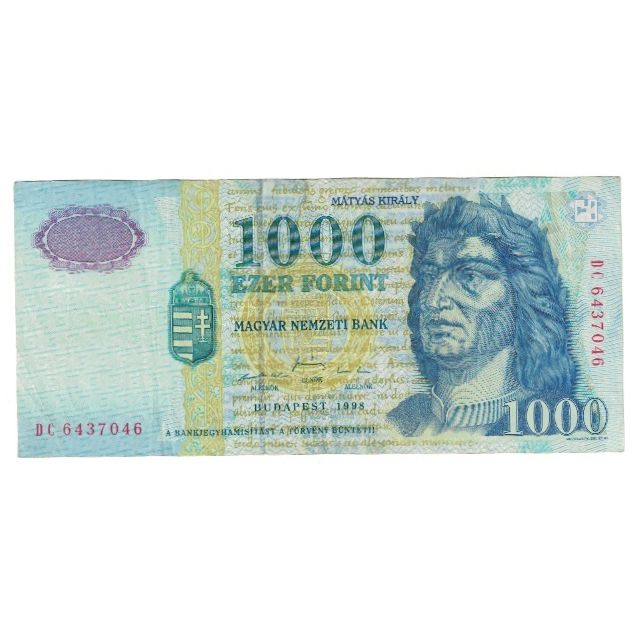 Banknote, Hungary, 1000 Forint, 1998, KM:180a, AU(55-58)