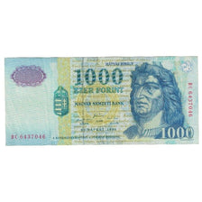 Banknote, Hungary, 1000 Forint, 1998, KM:180a, AU(55-58)
