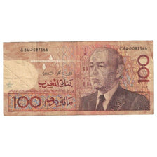 Nota, Marrocos, 100 Dirhams, 1987, 1987-07-14, KM:65b, EF(40-45)