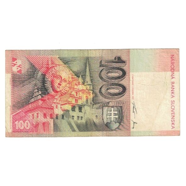 Banknote, Slovakia, 100 Korun, 1997, 1997-10-01, KM:25b, EF(40-45)