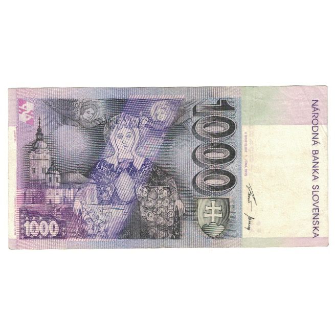 Banknote, Slovakia, 1000 Korun, 1995, 1995-06-01, KM:24b, EF(40-45)