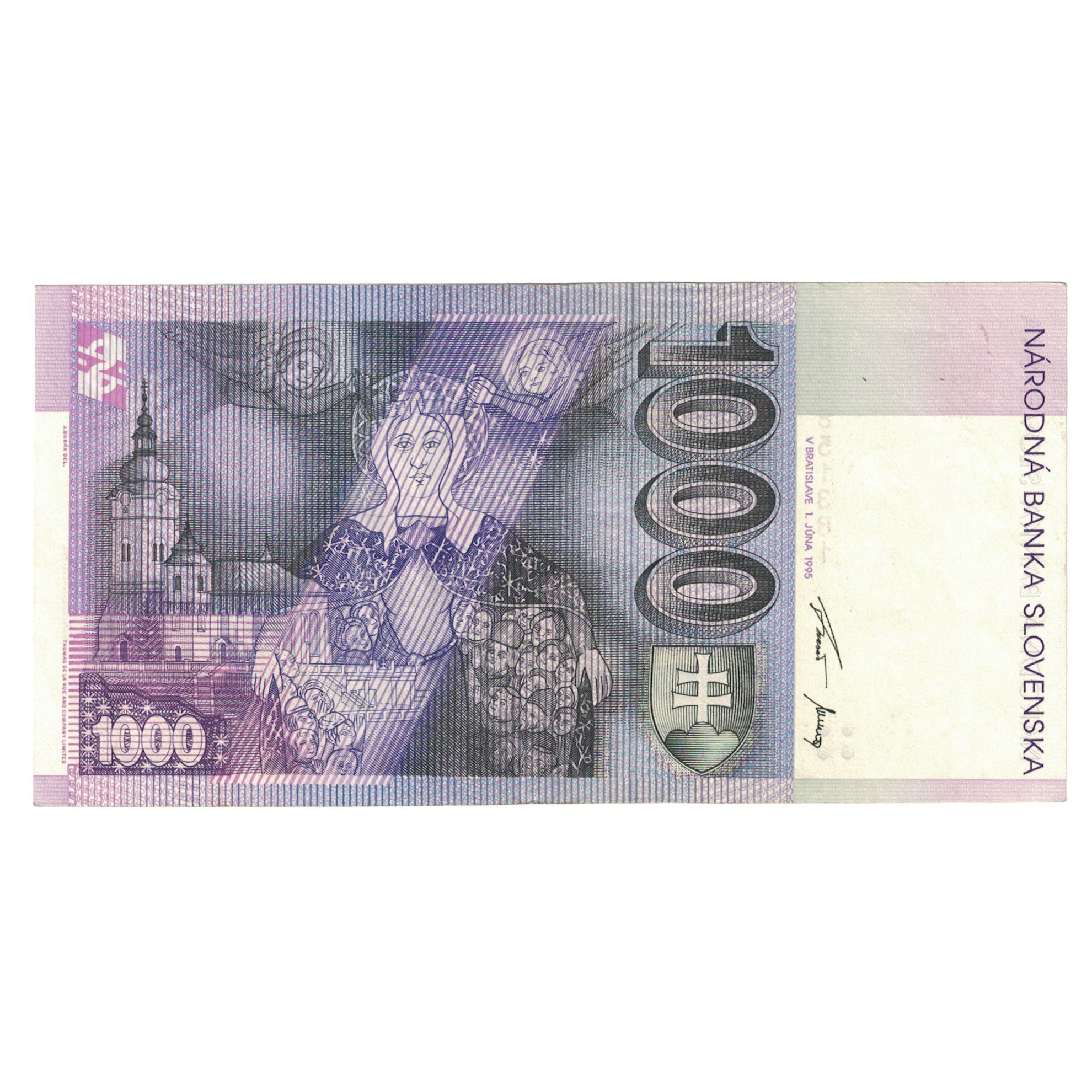 Banconote, Slovacchia, 1000 Korun, 1995, 1995-06-01, KM:24b, BB