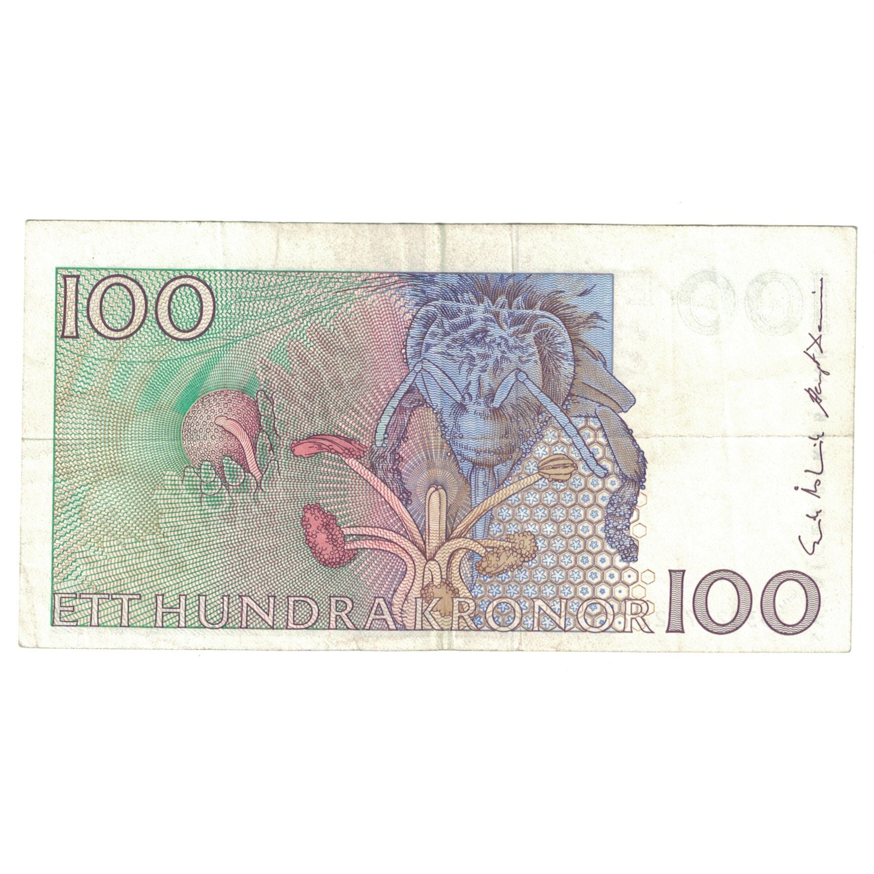 Banconote, Svezia, 100 Kronor, KM:65a, BB