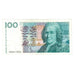 Nota, Suécia, 100 Kronor, KM:65a, EF(40-45)