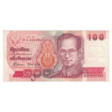 Nota, Tailândia, 100 Baht, KM:97, EF(40-45)