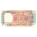 Nota, Índia, 10 Rupees, KM:88d, AU(55-58)