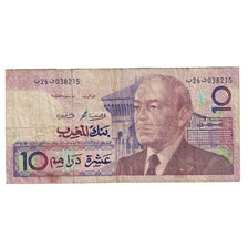 Billet, Maroc, 10 Dirhams, KM:63b, TB