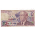 Billet, Maroc, 10 Dirhams, KM:63b, TB