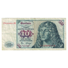Banknot, Niemcy - RFN, 10 Deutsche Mark, 1980, 1980-01-02, KM:31d, VF(30-35)