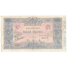 France, 1000 Francs, Bleu et Rose, 1926, 1926-04-26, TB, Fayette:36.42, KM:67j