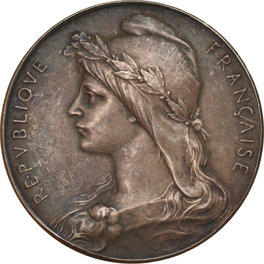 France, Medal, Association de Prévoyance de la Préfecture de Police, 1900