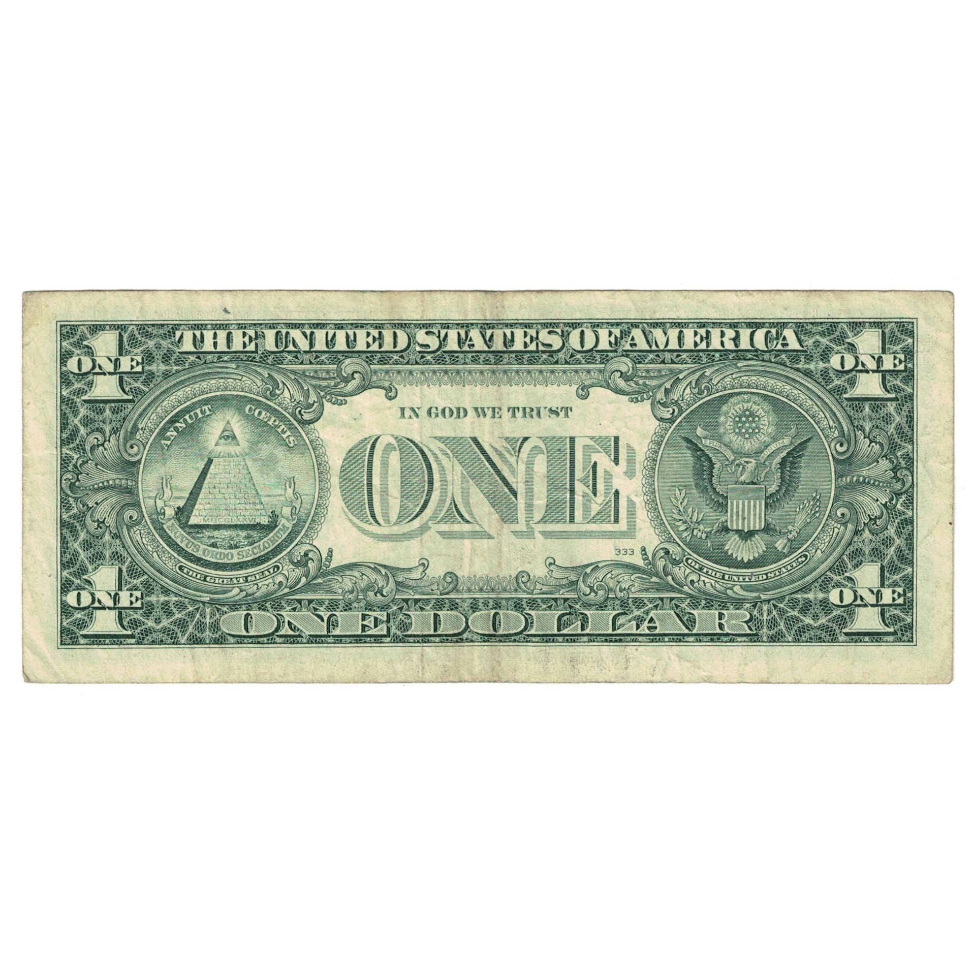 Banknote, United States, One Dollar, 1995, Undated (1995), KM:4250, EF(40-45)