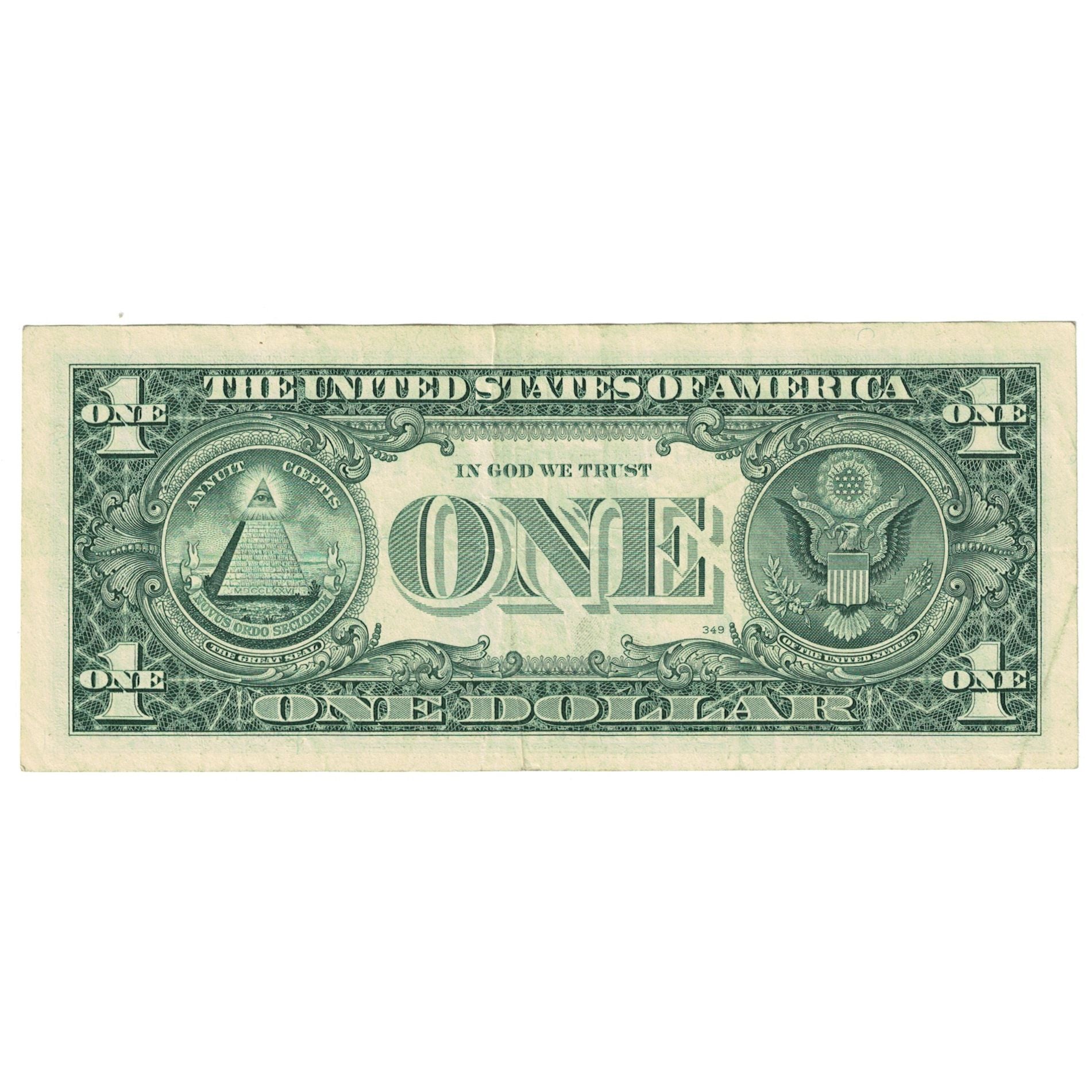 Banknote, United States, One Dollar, 1995, Undated (1995), KM:4249, AU(55-58)