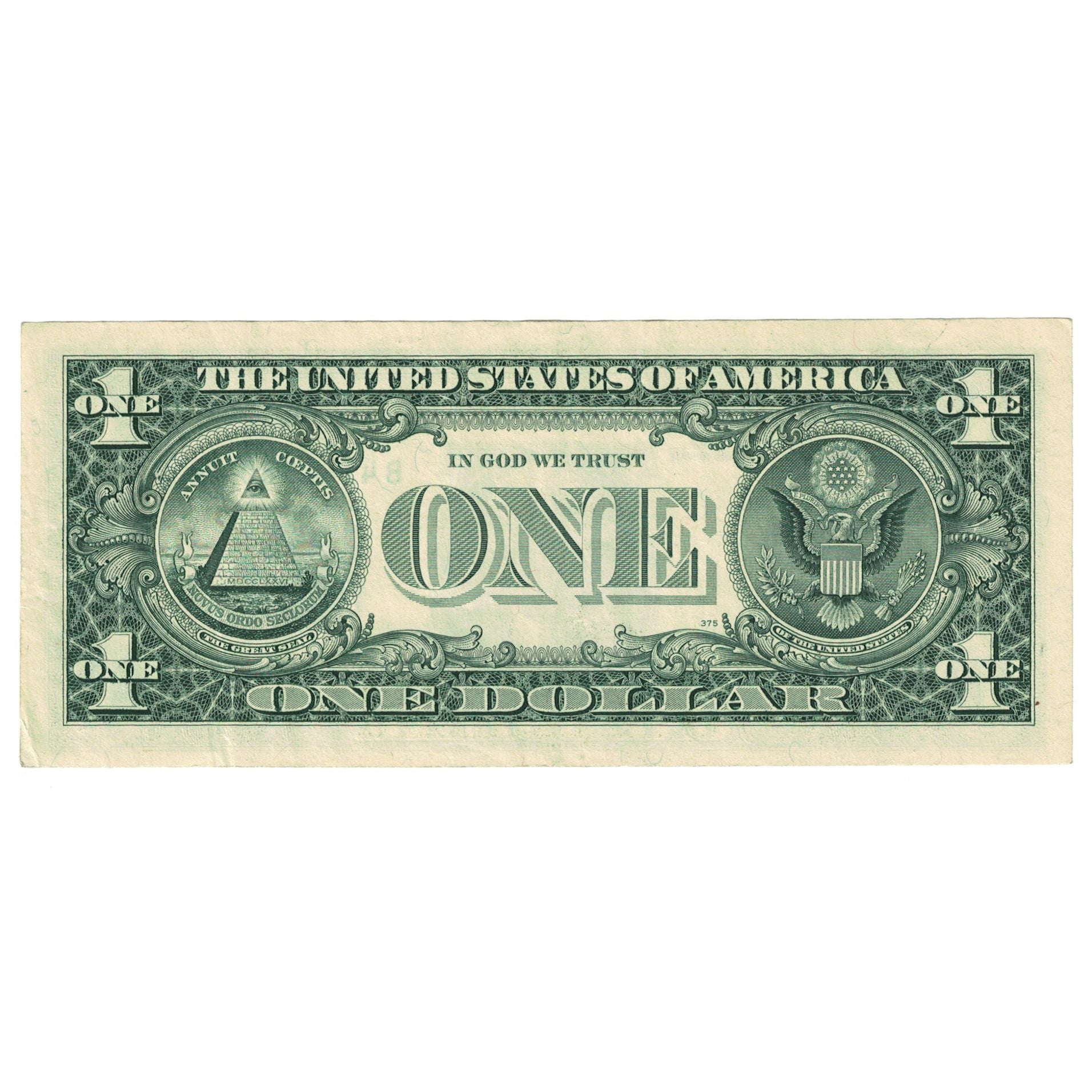 Banknote, United States, One Dollar, 1995, Undated (1995), KM:4236, AU(55-58)
