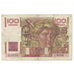 France, 100 Francs, Jeune Paysan, 1949, H.330, EF(40-45), Fayette:28.17, KM:128b