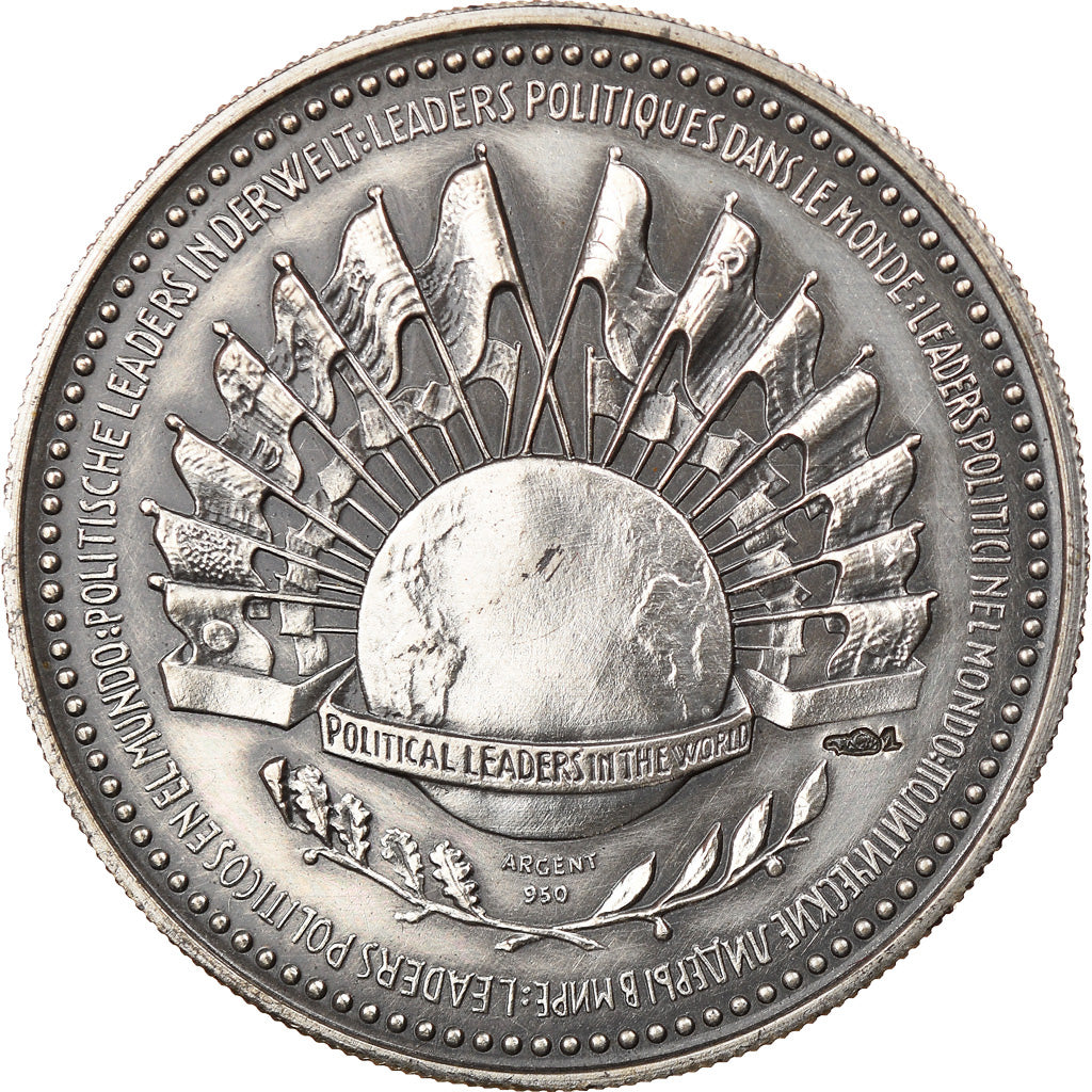 France, Medal, French Fifth Republic, History, MS(60-62), Silver