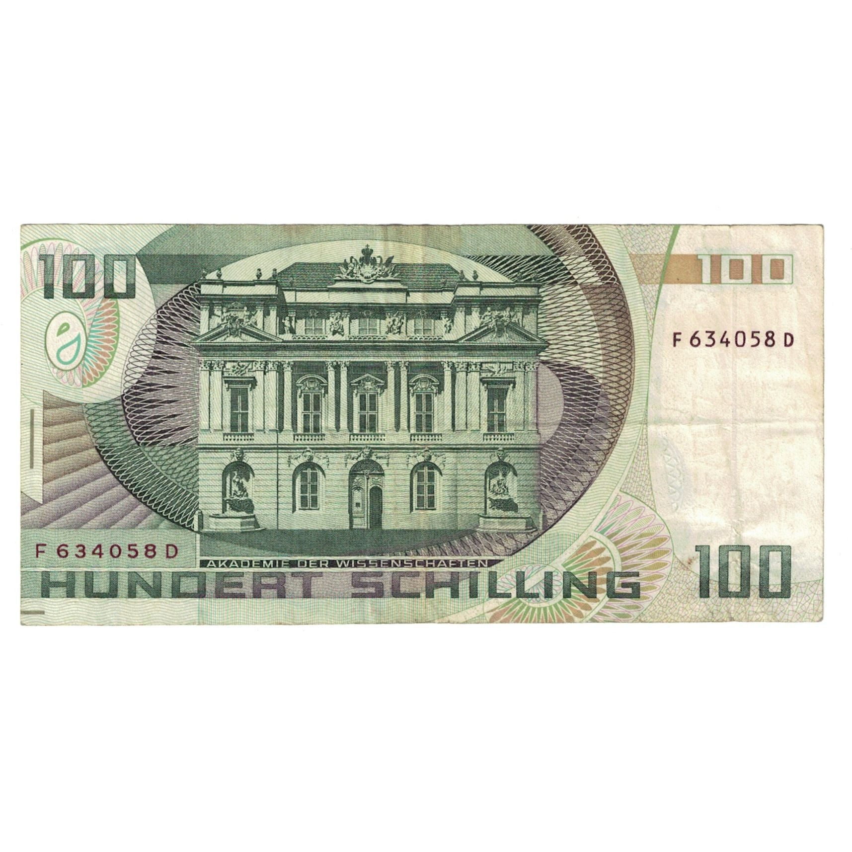 Banknote, Austria, 100 Schilling, 1984, 1984-01-02, KM:150, EF(40-45)