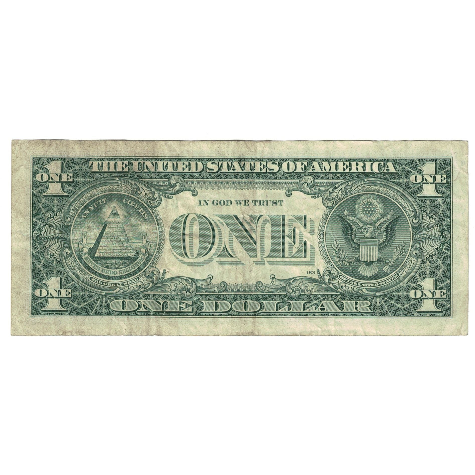 Billet, États-Unis, One Dollar, 1988, Undated (1988), KM:3862, TTB