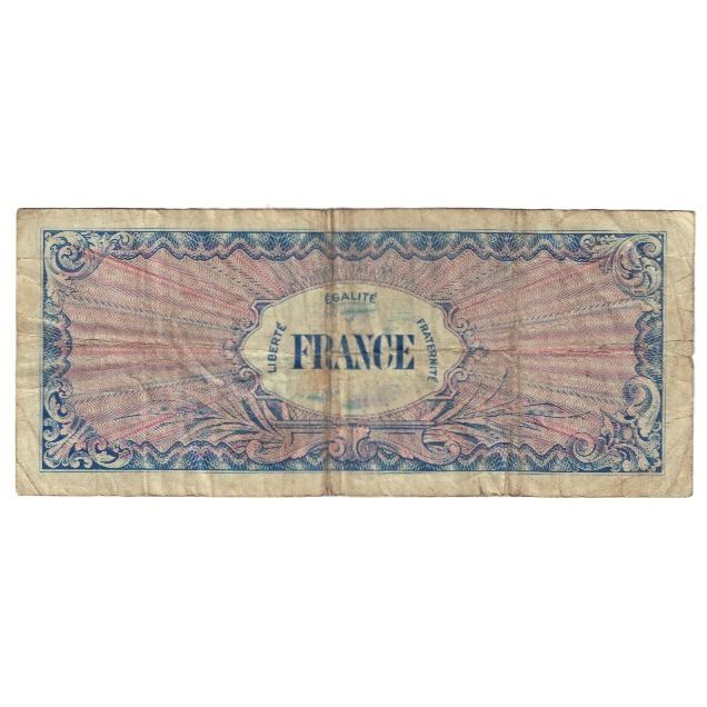 France, 100 Francs, Flag/France, 1944, 64748444, VF(20-25), Fayette:25.5