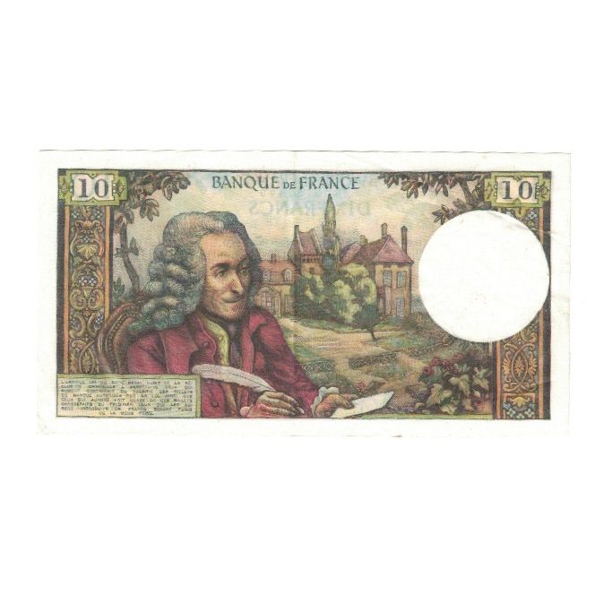 Francia, 10 Francs, Voltaire, 1970, H.641, SPL-, Fayette:62.47, KM:147c