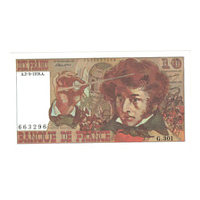 Frankrijk, 10 Francs, Berlioz, 1978, G.301, SPL, Fayette:63.23, KM:150c