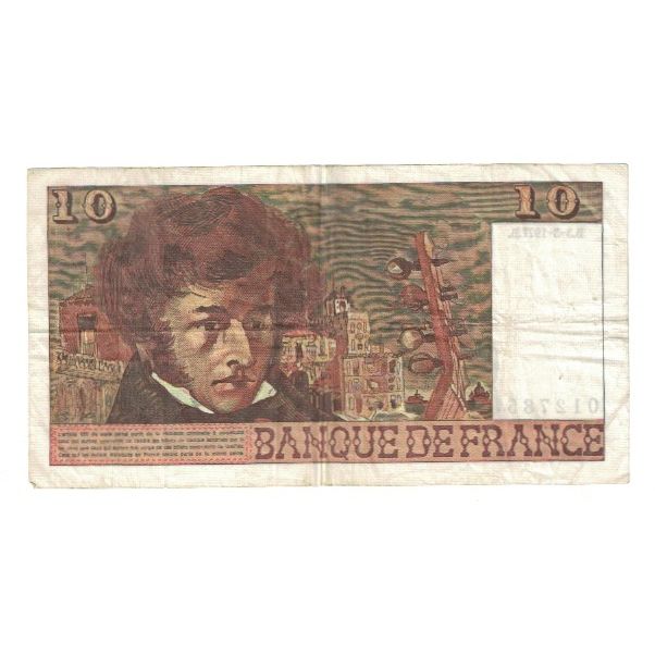 Frankrijk, 10 Francs, Berlioz, 1977, U.296, TTB, Fayette:63.21, KM:150c