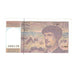 France, 20 Francs, Debussy, 1997, G.060, SUP+, Fayette:66 ter.2, KM:151i