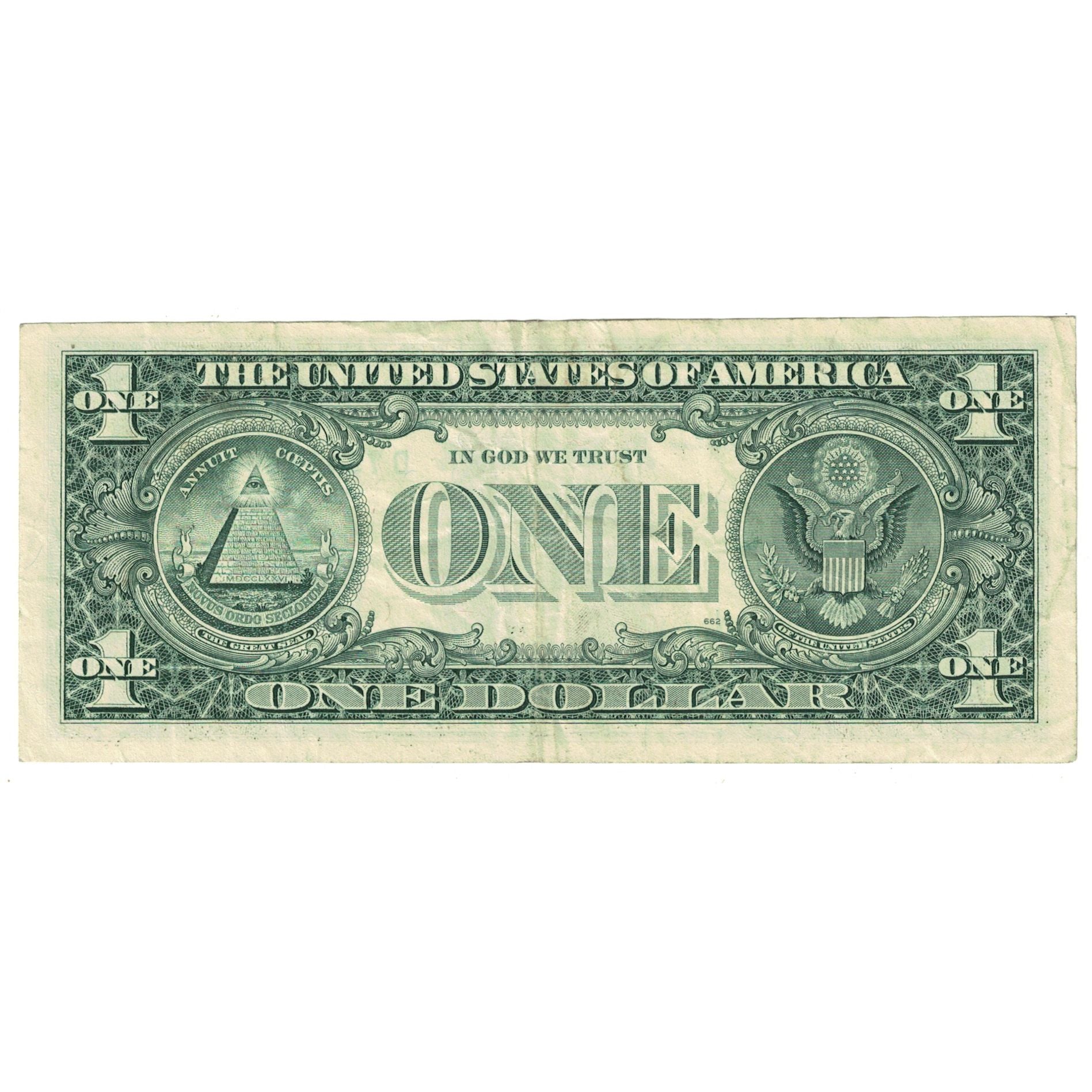 Banknote, United States, One Dollar, 1995, Undated (1995), KM:4238, EF(40-45)
