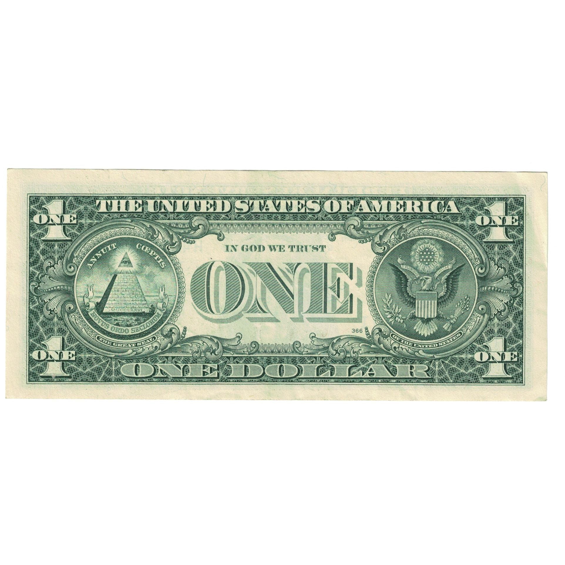 Banknote, United States, One Dollar, 1995, Undated (1995), KM:4248, UNC(60-62)