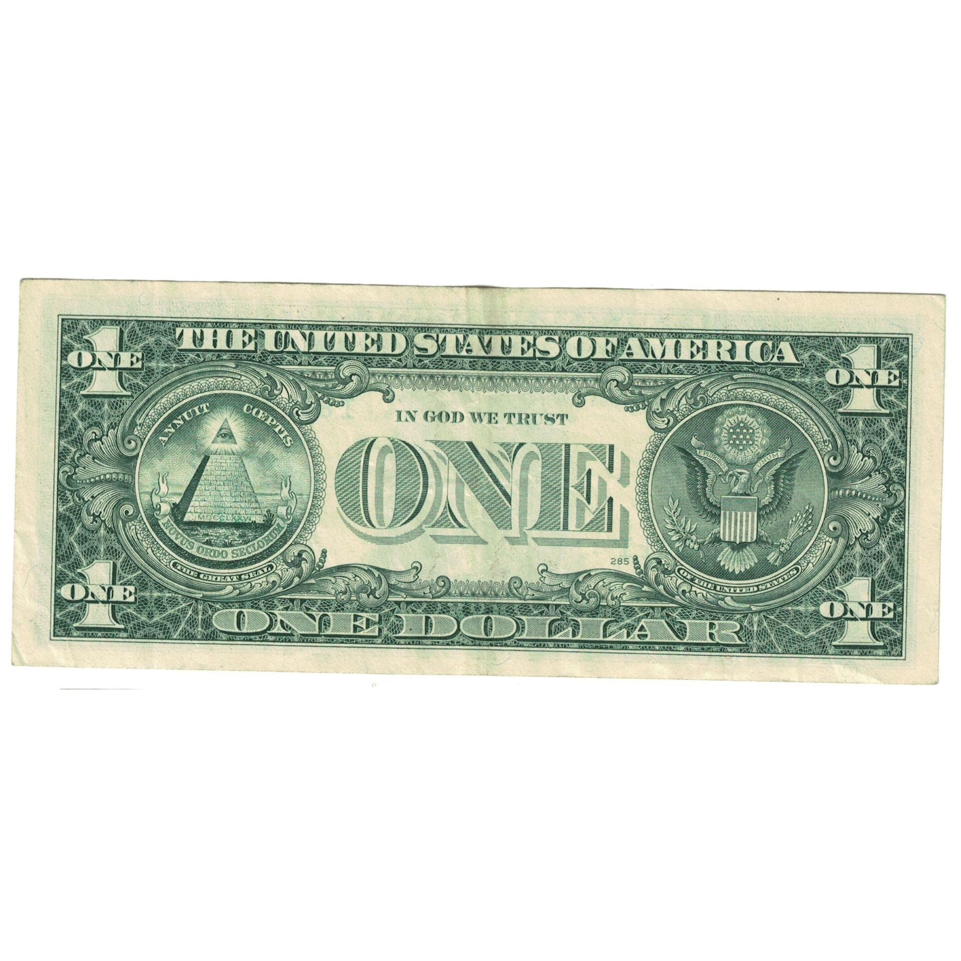 Banknote, United States, One Dollar, 1995, Undated (1995), KM:4249, AU(50-53)
