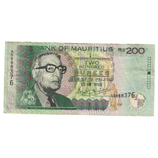 Banknote, Mauritius, 200 Rupees, 1999, Undated (1999), KM:52a, AU(50-53)