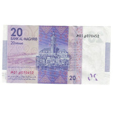 Nota, Marrocos, 20 Dirhams, 2012, 2012, UNC(60-62)