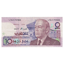 Banknote, Morocco, 10 Dirhams, 1987, 1987-07-14, KM:63b, UNC(60-62)