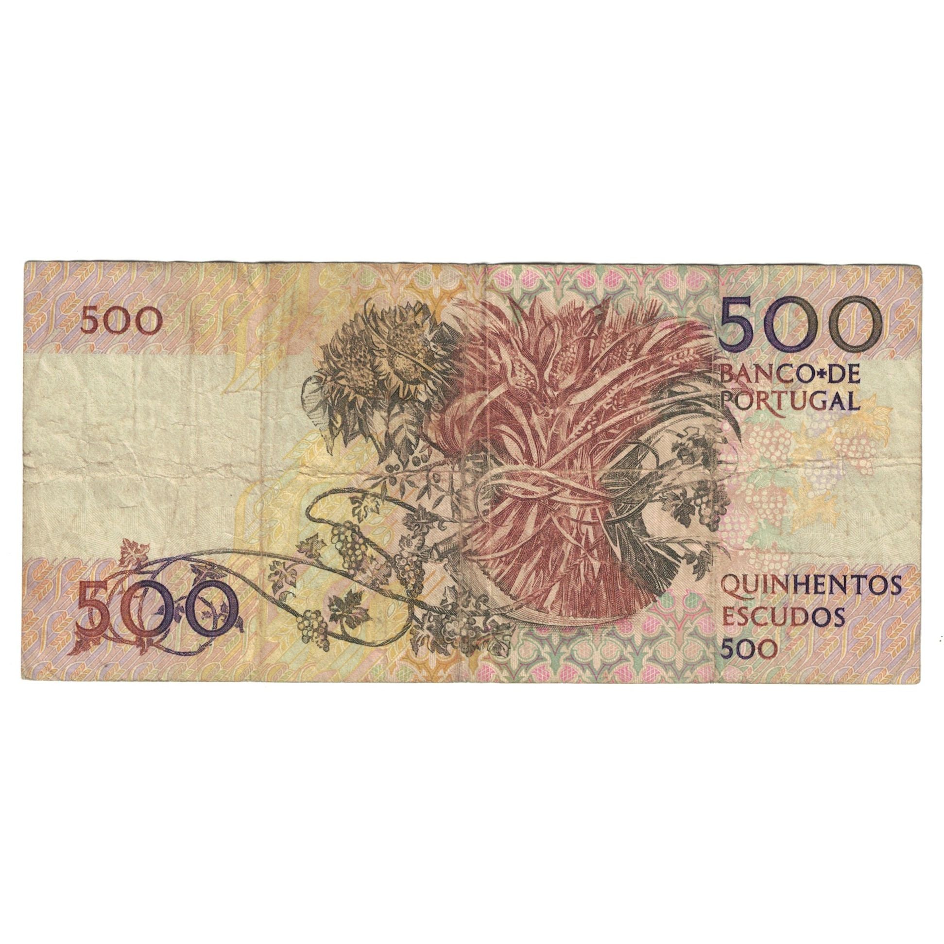 Biljet, Portugal, 500 Escudos, 1992-02-13, KM:180d, TB