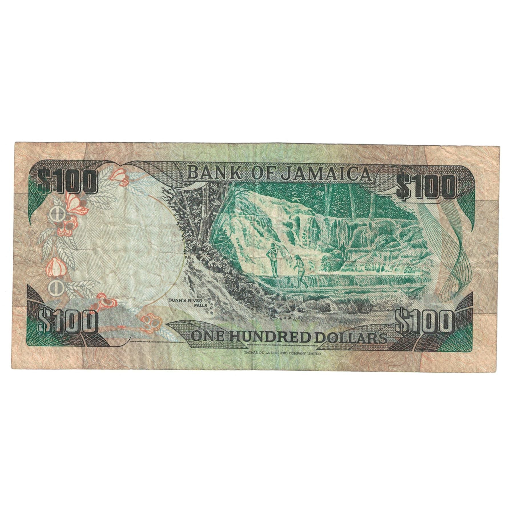 Billet, Jamaica, 100 Dollars, 1994, 1994-03-01, KM:76a, TB+