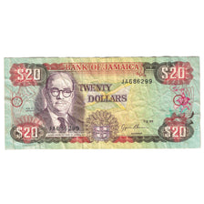 Billet, Jamaica, 20 Dollars, 1995, 1995-02-01, KM:72e, TTB
