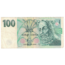 Banknote, Czech Republic, 100 Korun, 1997, Undated (1997), KM:18, EF(40-45)