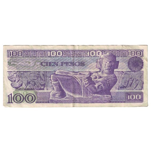 Banknote, Mexico, 100 Pesos, 1982, 1982-03-25, KM:74c, EF(40-45)